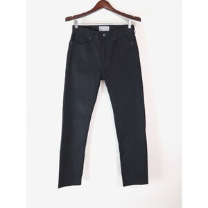 Everlane Size 25 Boy Friend Black Mid Rise Slim Leg Jeans Black